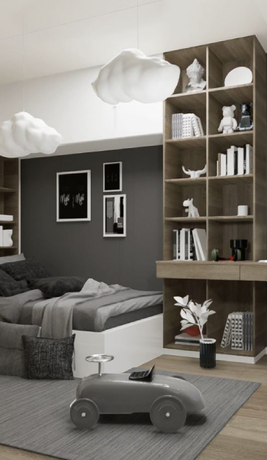 Akra Group - New City Vize Çocuk Odası İç Mekan Tasarımı